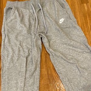 Nike cropped sweat pants